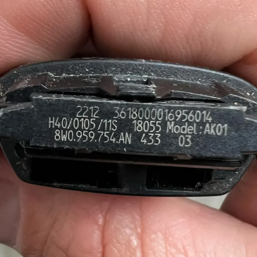 GENUINE 2017 2018 ORIGINAL AUDI S MODELS KEYLESS REMOTES 8W0 959 754 AN AUDI OEM
